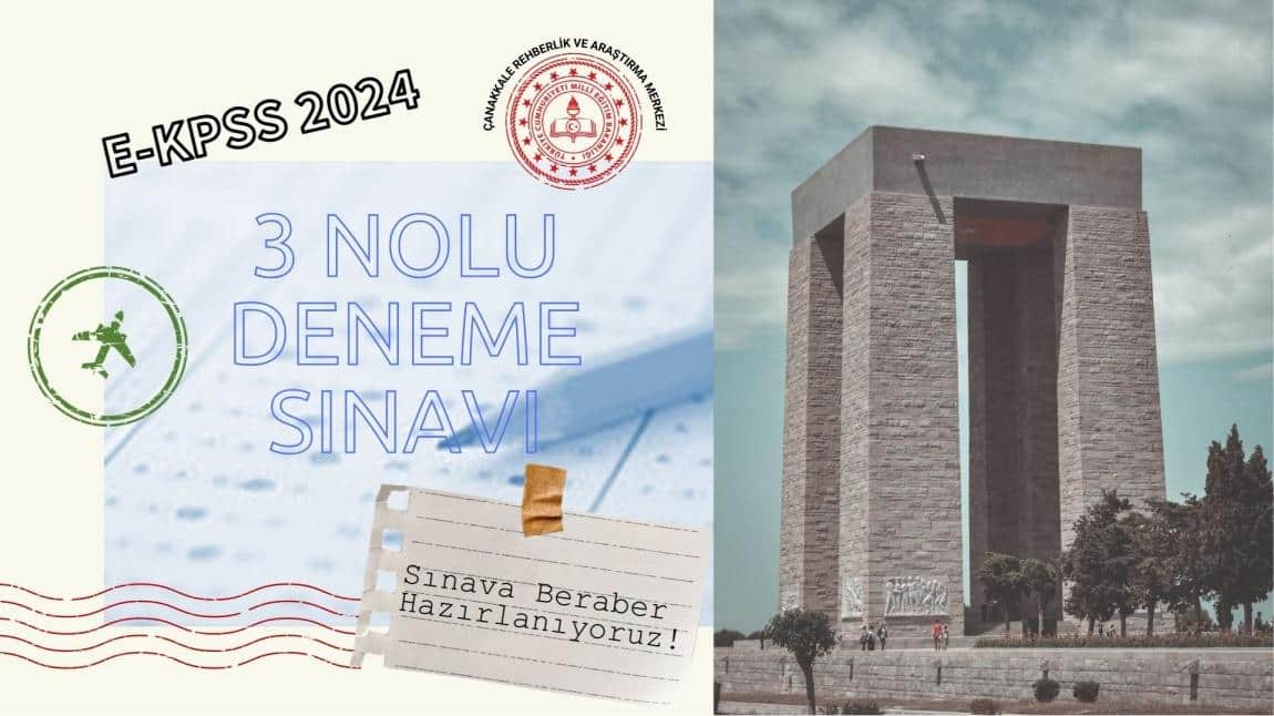 3 Nolu EKPSS Deneme Sınavı Genel Yetenek - Genel Kültür Çözümü